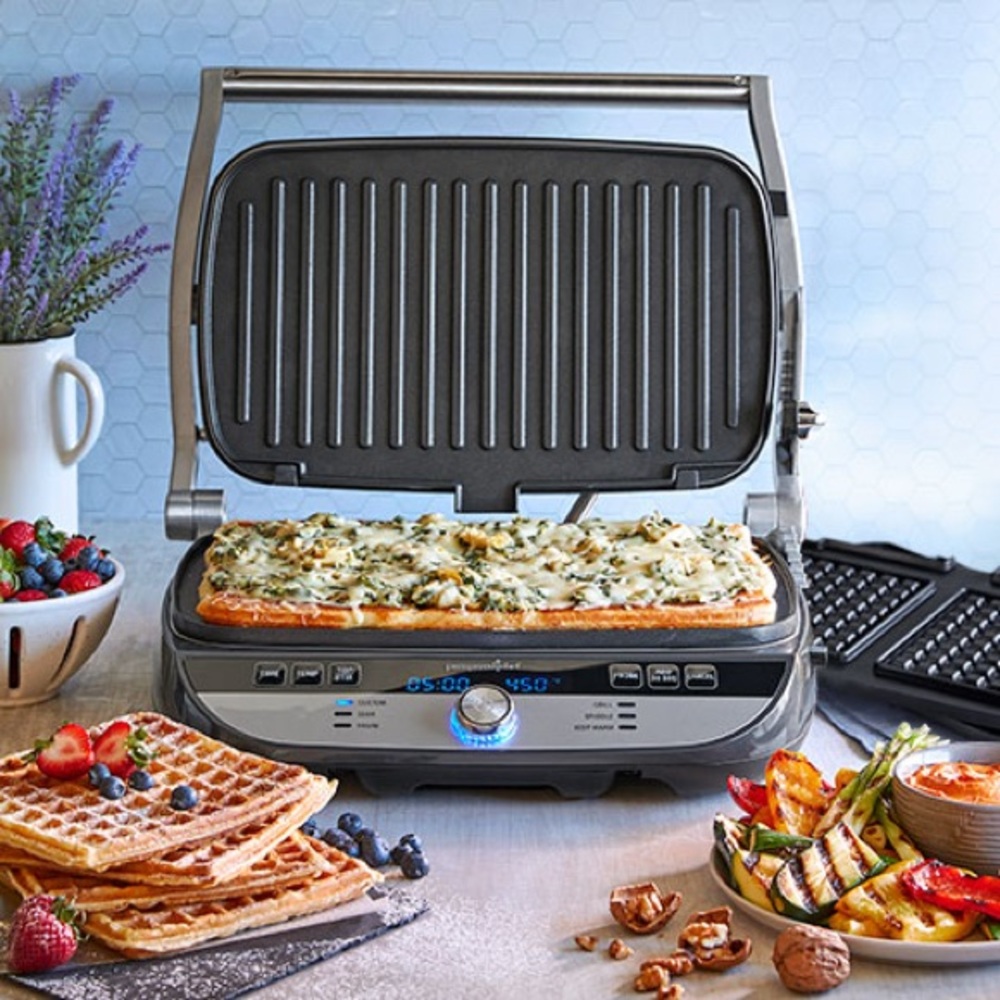 Pampered chef deluxe electric grill and griddle